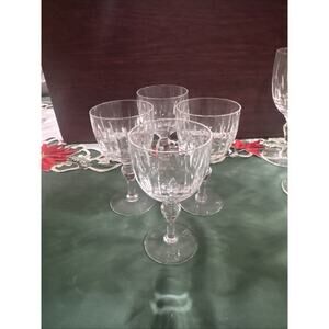 Stuart Crystal England Wine Glasses (4) Hampshire